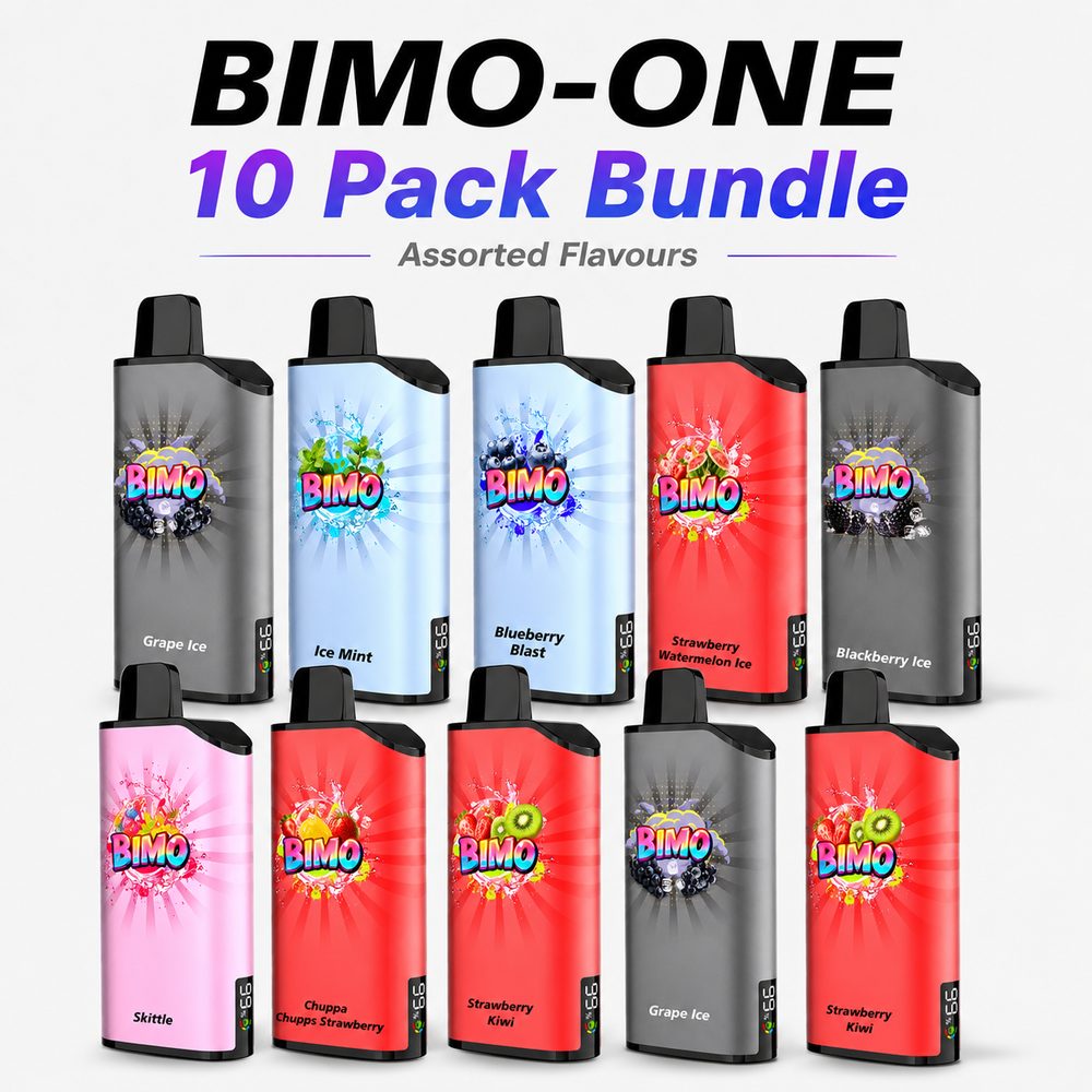 bimo_one_10_pack_bundle_compressed BIMO vape Australia ONE 9000 - Halo E-Vape Australia