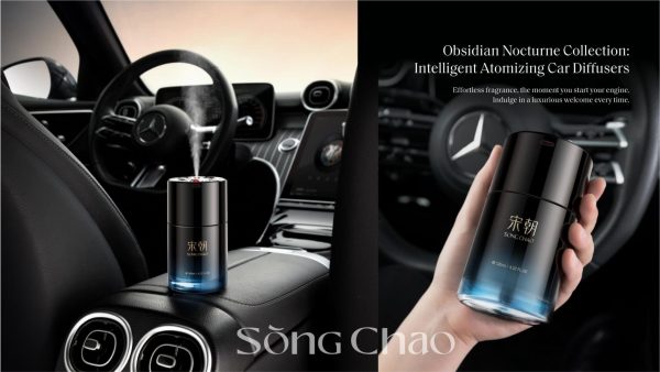 Obsidian Nocturne Collecition- Intelligent Atomizing Car Diffusers