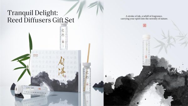 Tranquil Delight:Reed Diffusers Gift Set