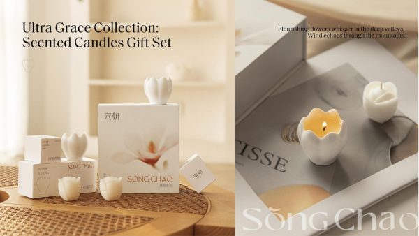 Ultra Grace Collection Scented Candles Gift Set